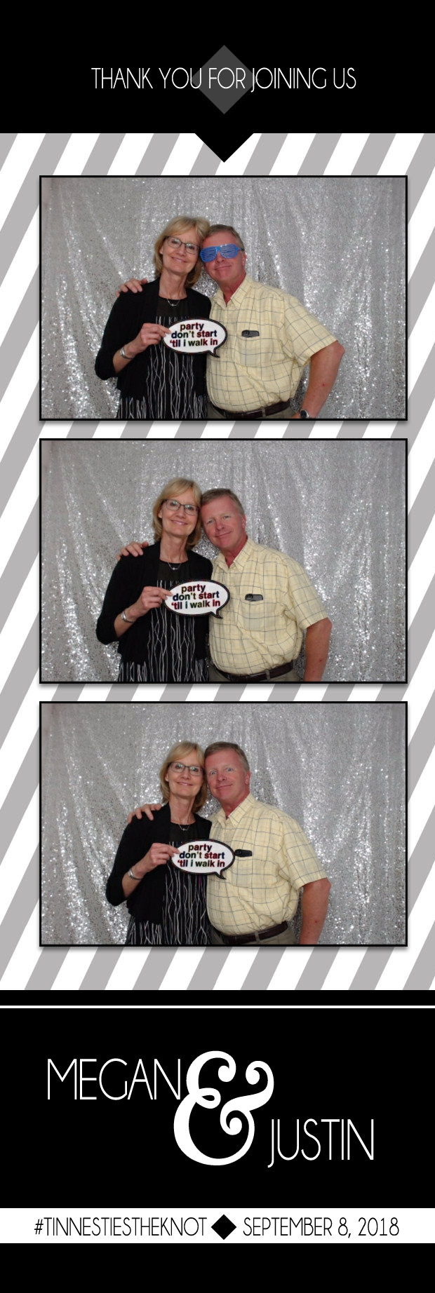 Megan and Justin's Wedding | View more photos from the event at gallery.photoboothbillings.com/u/PhotoBoothBillings/Megan-and-Justins-Wedding